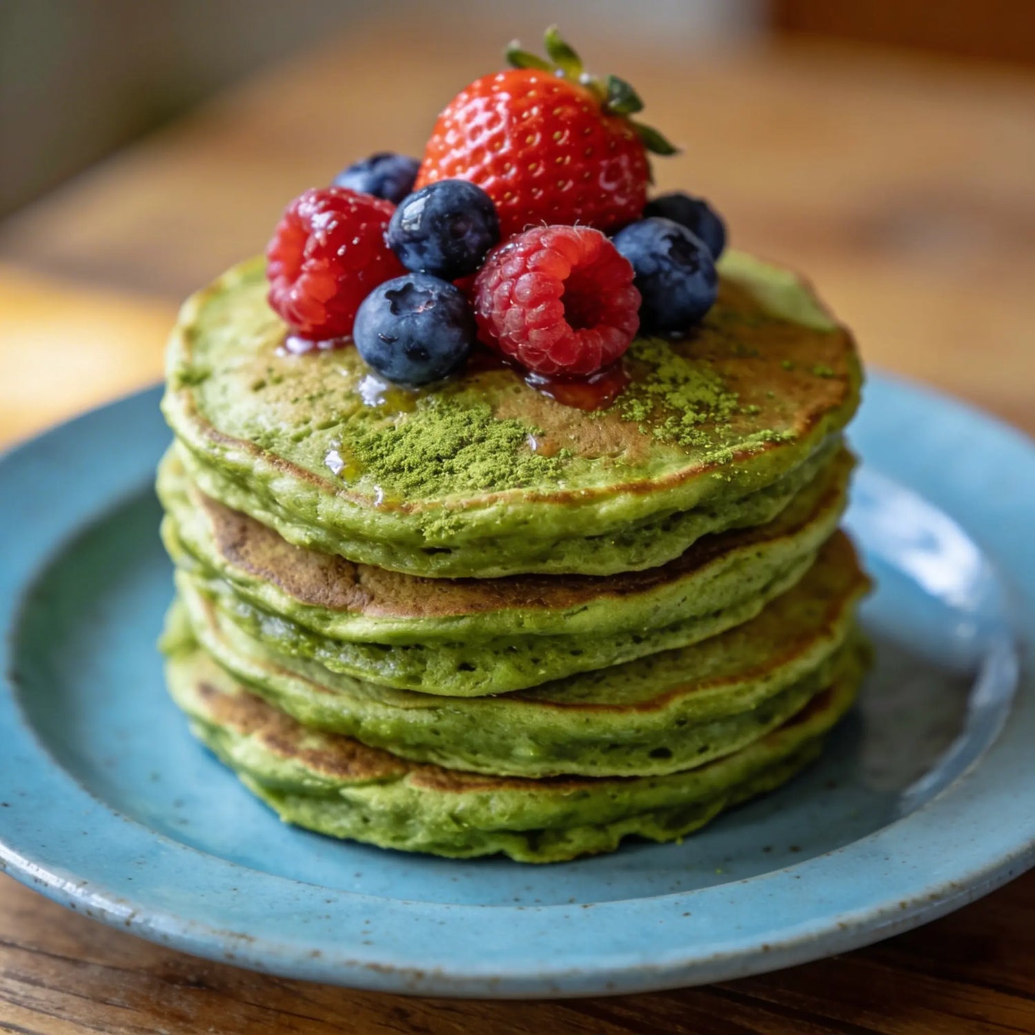 Pancakes de Matcha