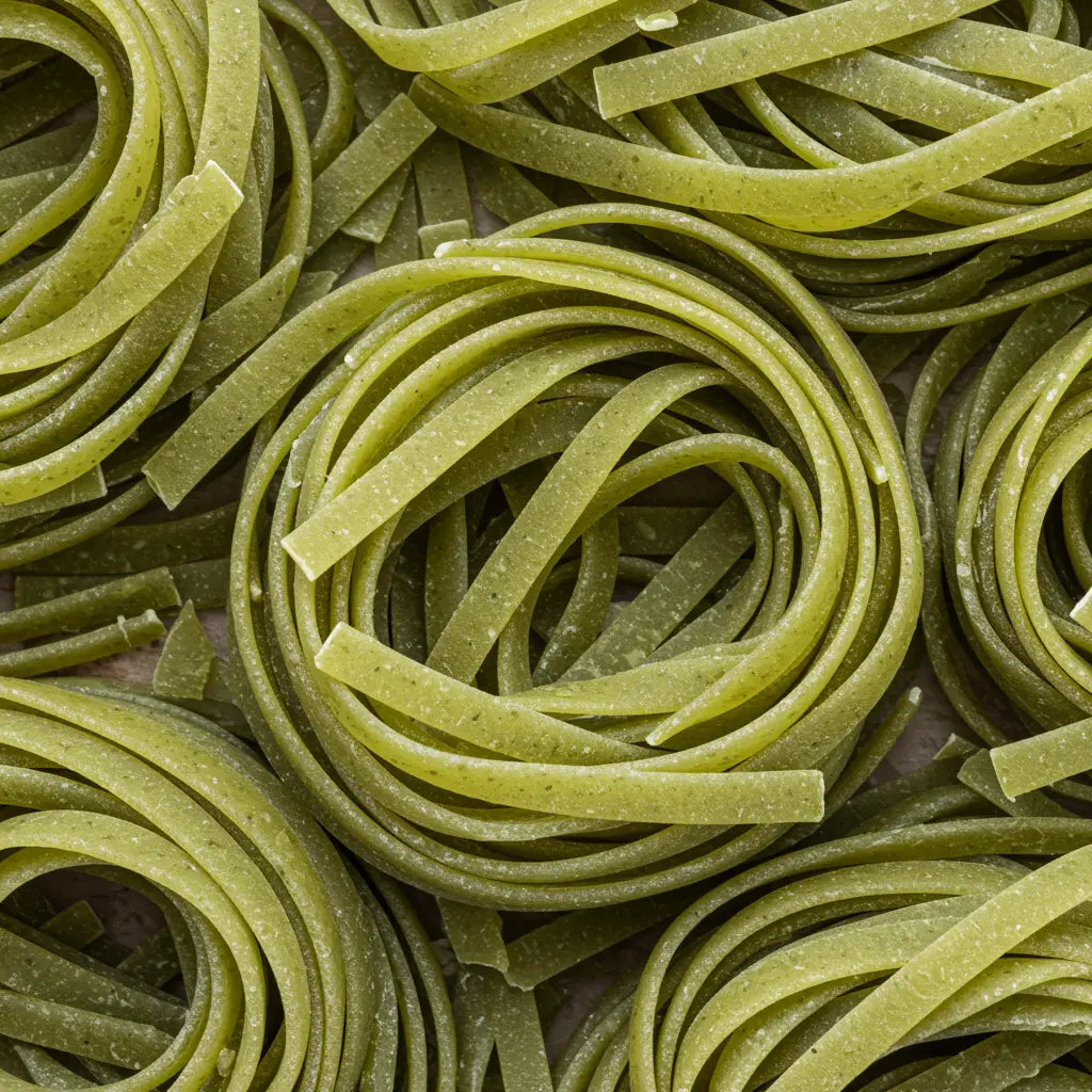 Fettuccine de espinaca