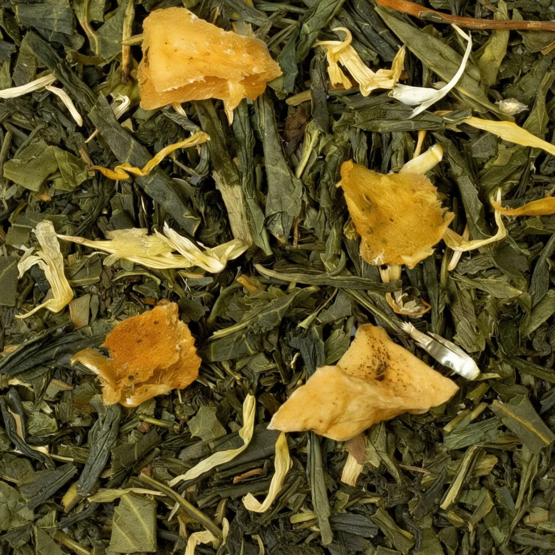 Té verde de frutos amarillos