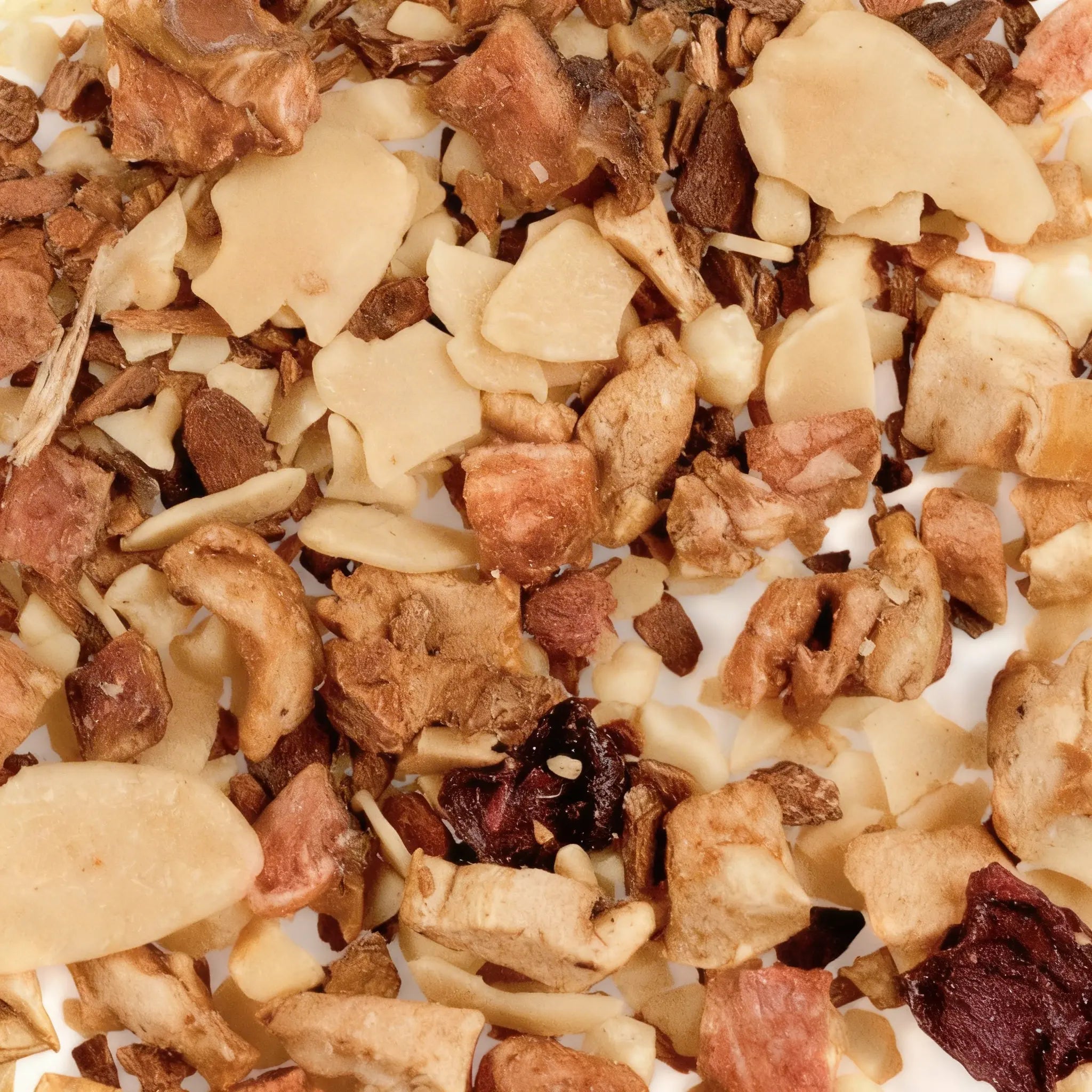Infusión de frutas con almendras y canela