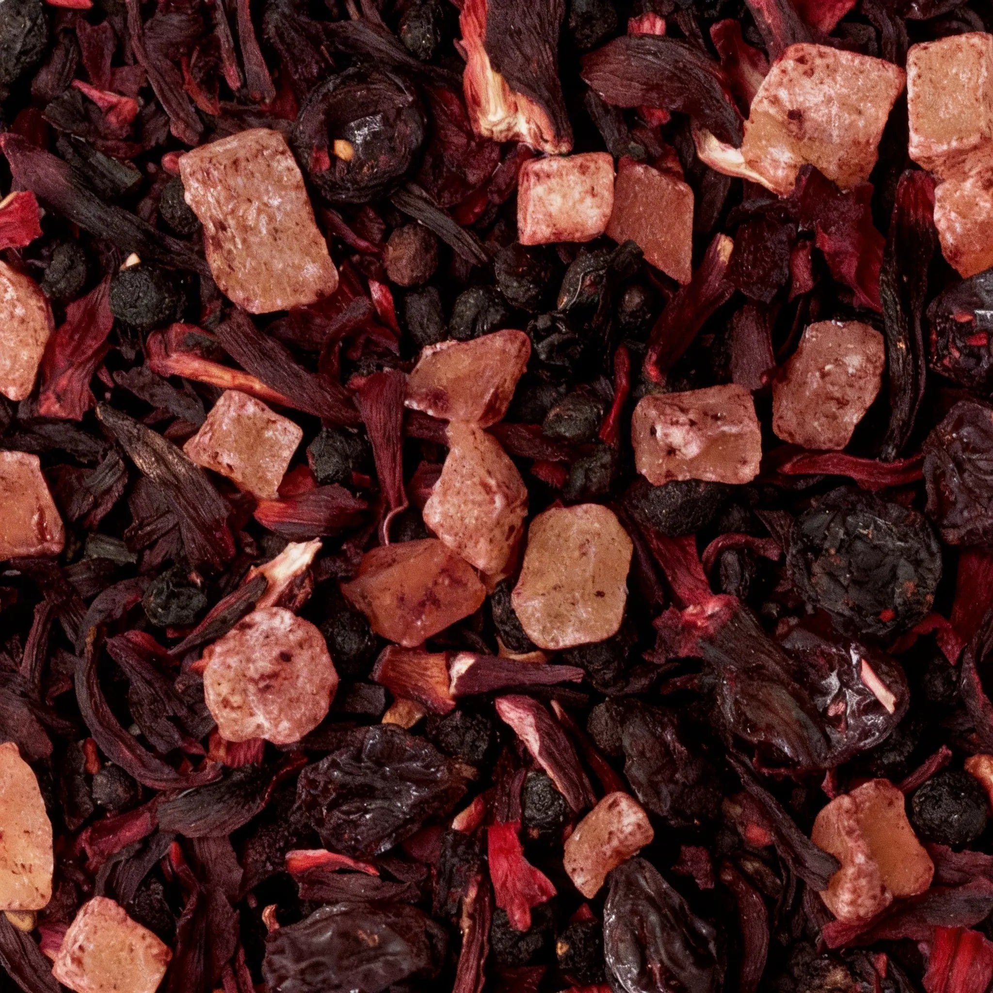 Infusión de frutas con frutos rojos