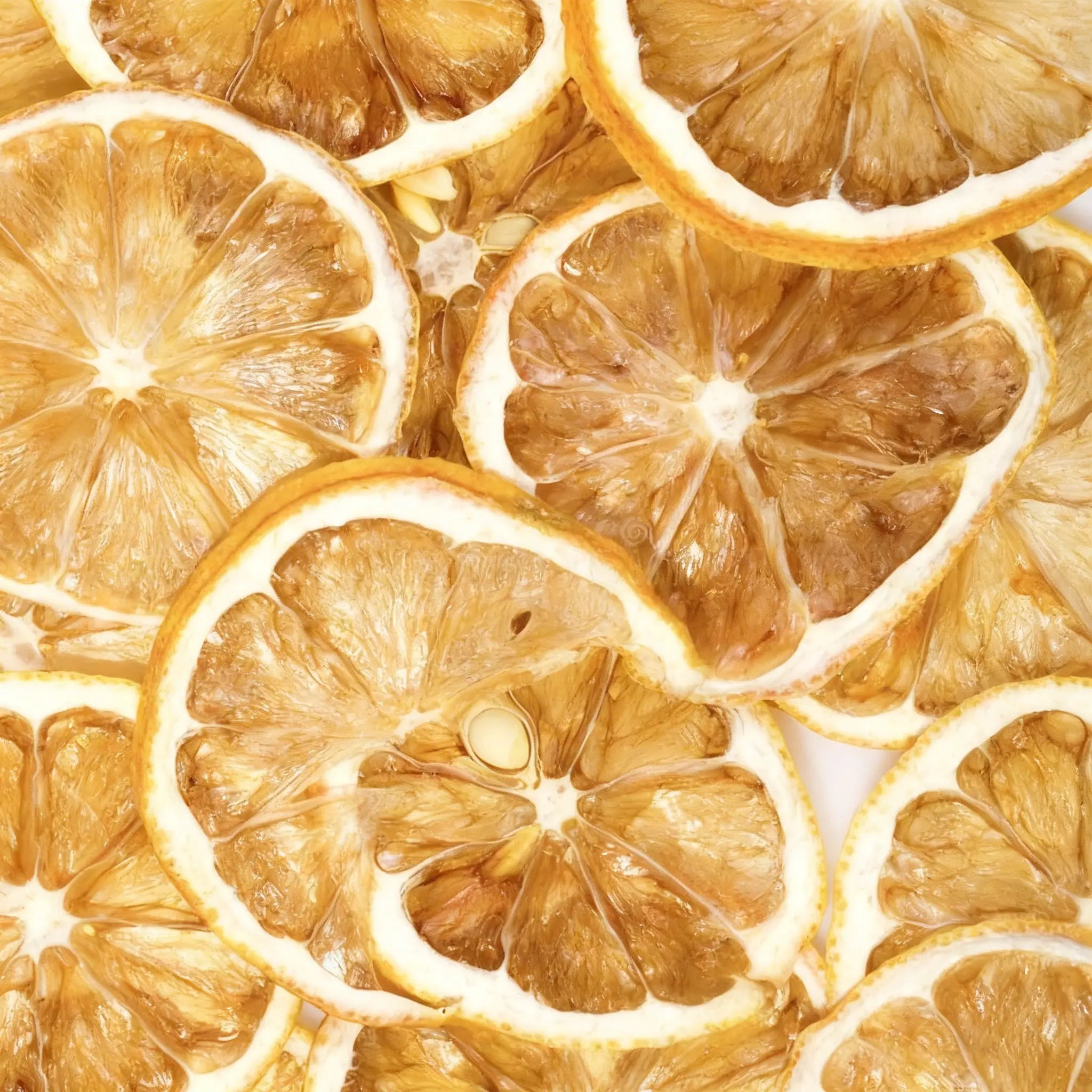 Limón amarillo deshidratado