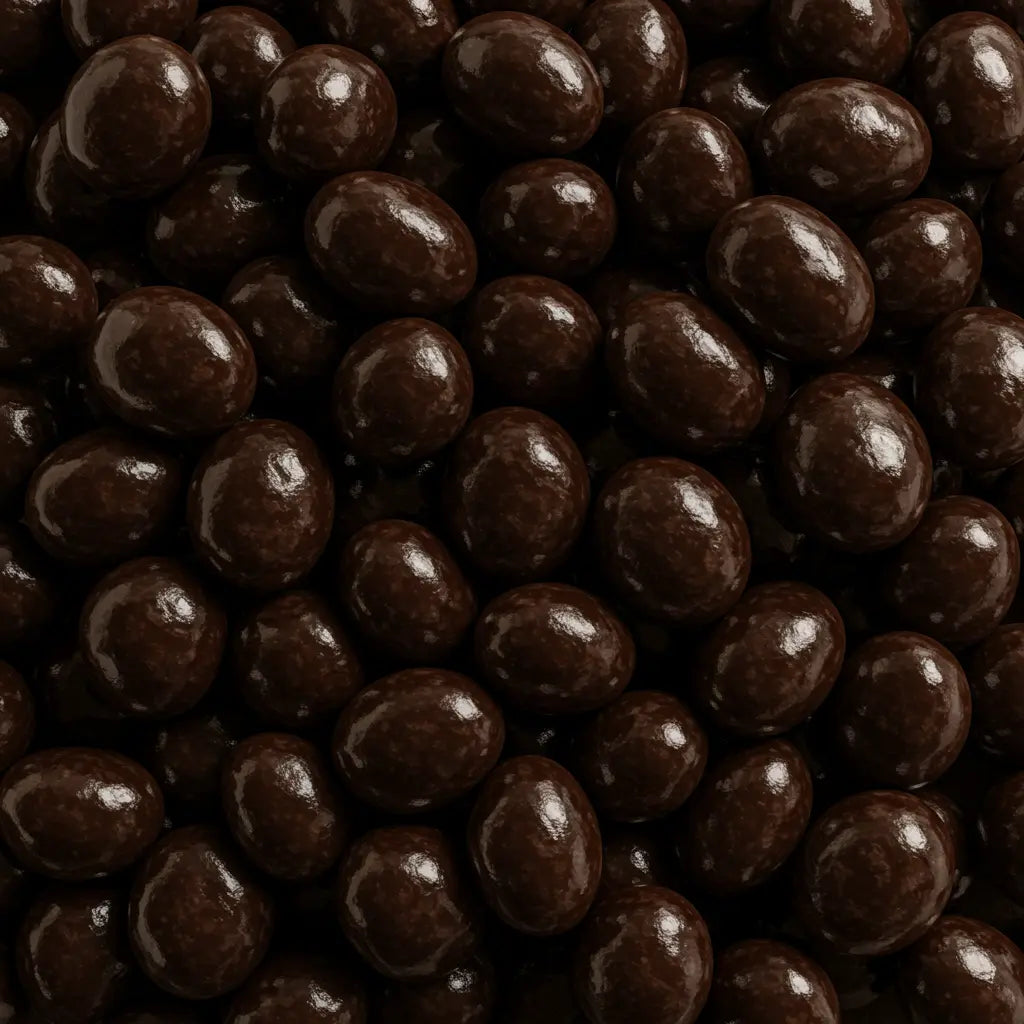Macadamias con chocolate negro 70%