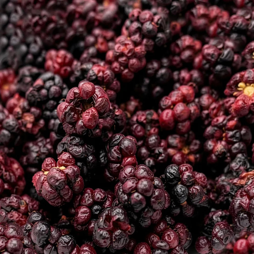 Moras deshidratadas