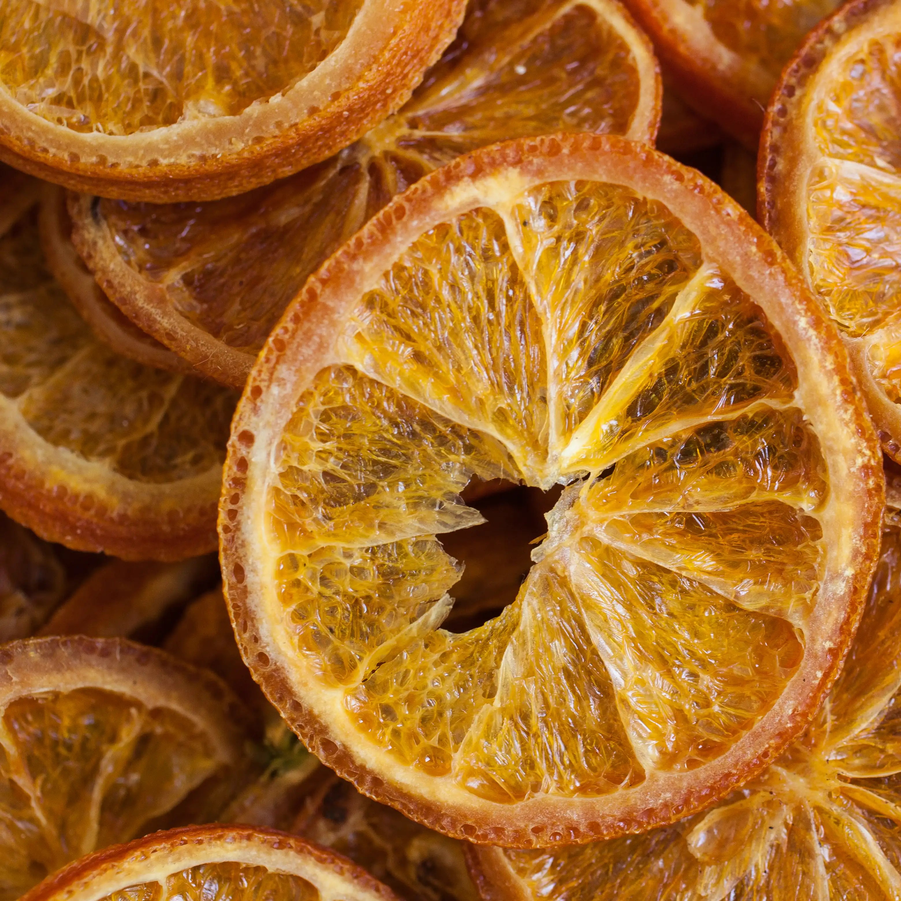 Naranja deshidratada